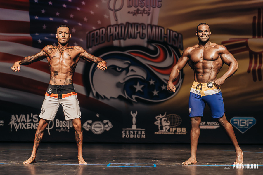 NPC MID USA 2022 MENS PREJUDGING. Photo & Video Production Studio #1