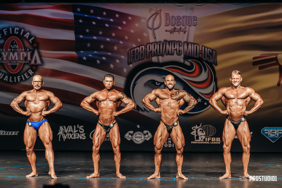 NPC MID USA 2022 MENS PREJUDGING. Photo & Video Production Studio #1