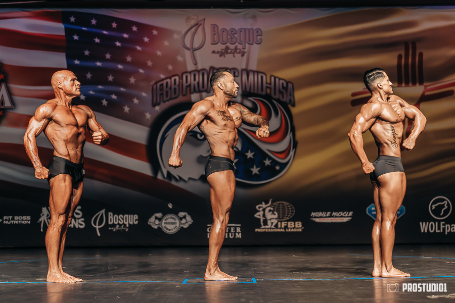 NPC MID USA 2022 MENS PREJUDGING. Photo & Video Production Studio #1