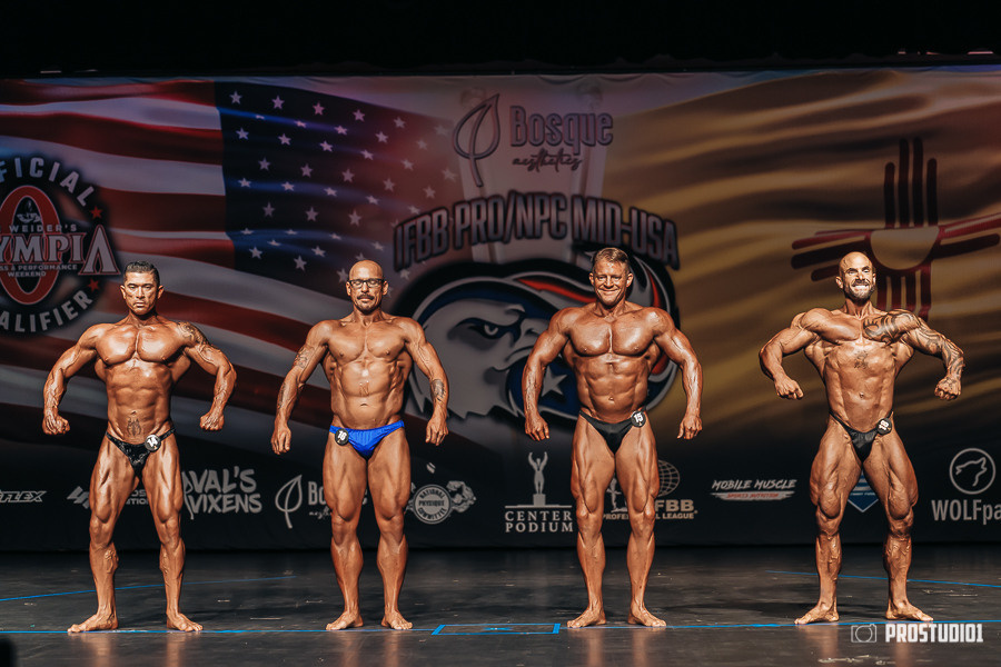 NPC MID USA 2022 MENS PREJUDGING. Photo & Video Production Studio #1