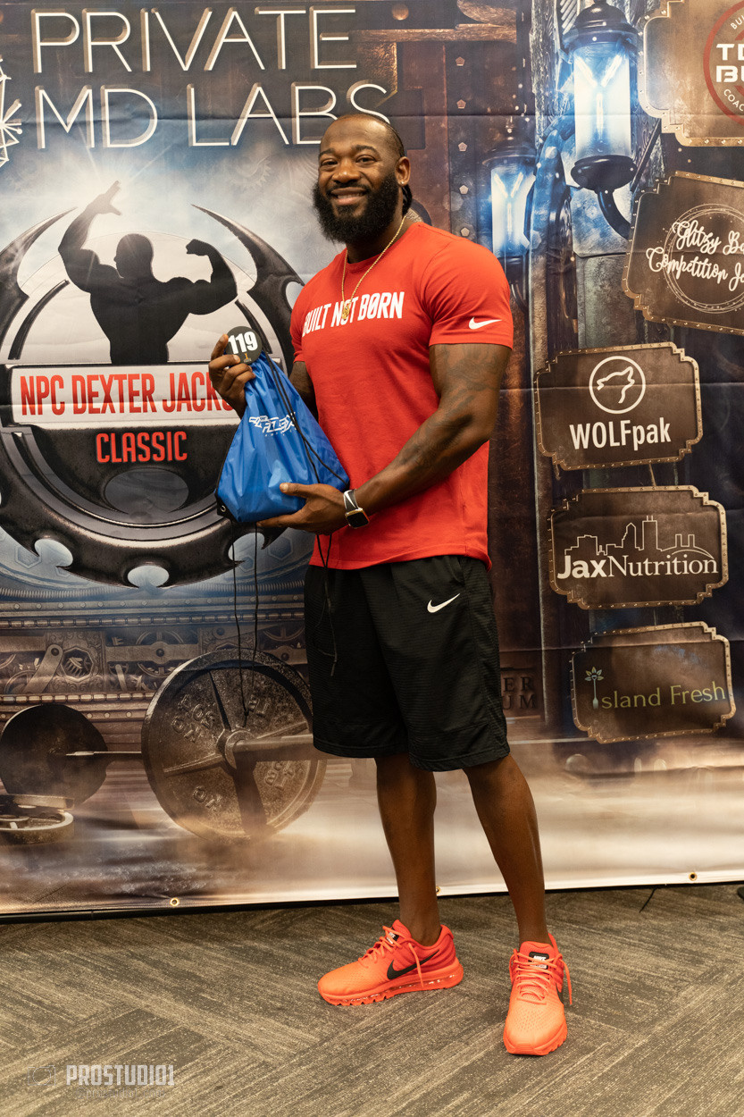 NPC DEXTER JACKSON CLASSIC CHECK IN. Photo & Video Production Studio #1