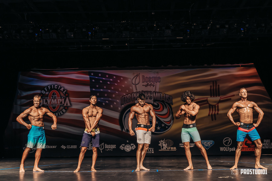NPC MID USA 2022 MENS PREJUDGING. Photo & Video Production Studio #1