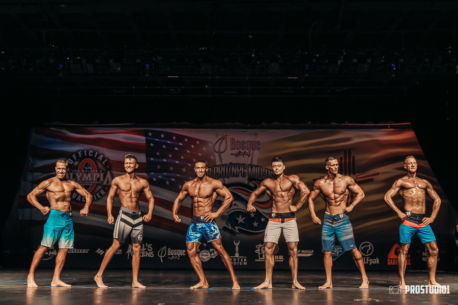 NPC MID USA 2022 MENS PREJUDGING. Photo & Video Production Studio #1