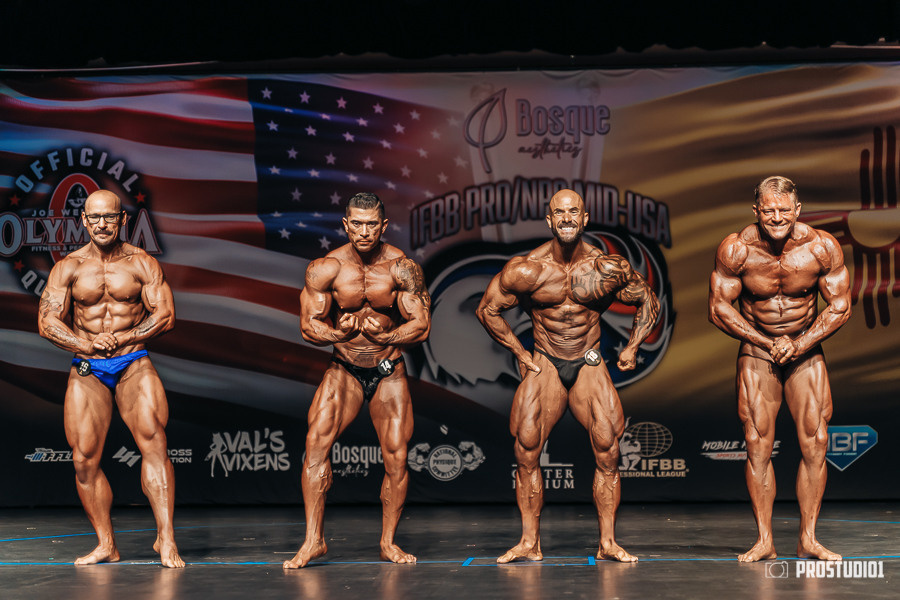 NPC MID USA 2022 MENS PREJUDGING. Photo & Video Production Studio #1