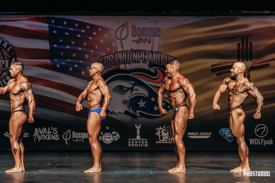 NPC MID USA 2022 MENS PREJUDGING. Photo & Video Production Studio #1