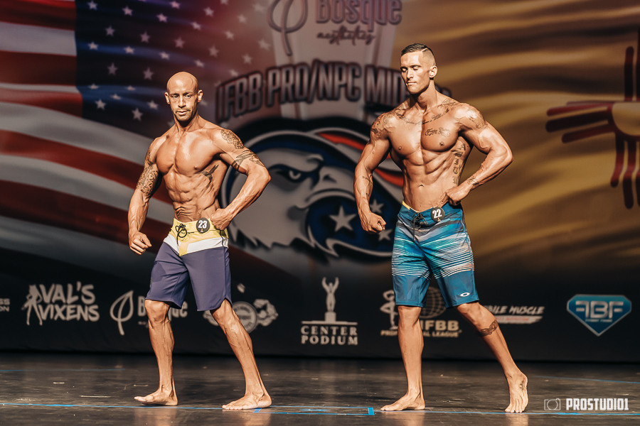 NPC MID USA 2022 MENS PREJUDGING. Photo & Video Production Studio #1
