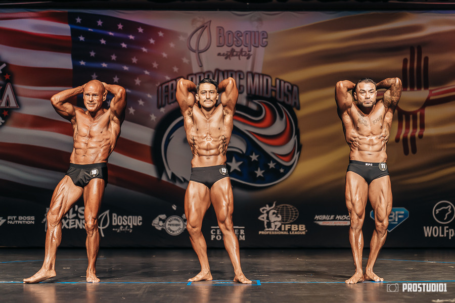 NPC MID USA 2022 MENS PREJUDGING. Photo & Video Production Studio #1