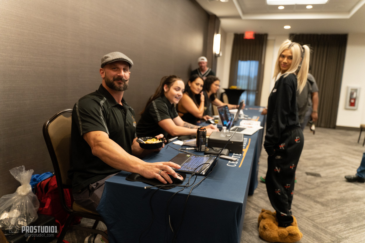 NPC DEXTER JACKSON CLASSIC CHECK IN. Photo & Video Production Studio #1