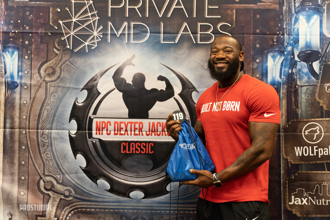 NPC DEXTER JACKSON CLASSIC CHECK IN. Photo & Video Production Studio #1