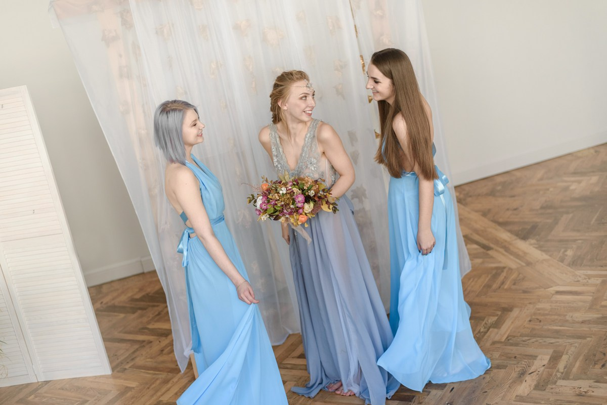 Свадебная фотосессия в студии. Семейный фотограф и фотограф новорожденных в Вильнюсе Ирина Беленкевич