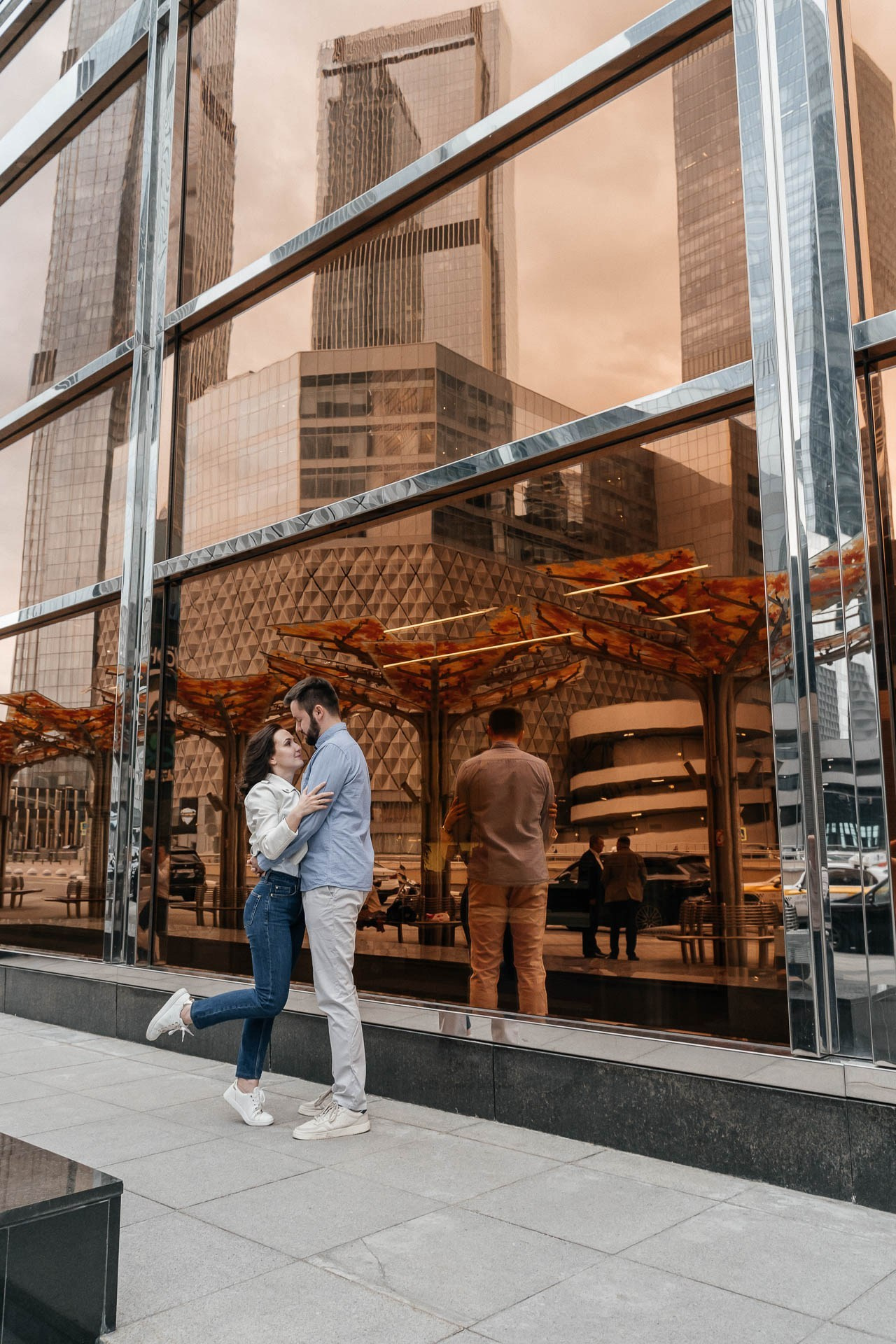 Toronto engagement photographer capturing Ksenia and Artem’s love story.