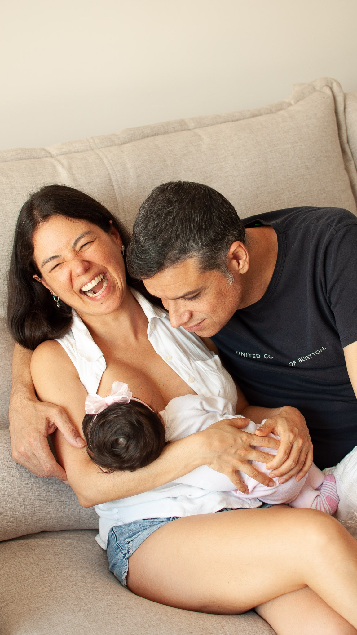 Carolzinha 2 meses. Fotografia artistica, corporativa, familia em São Paulo