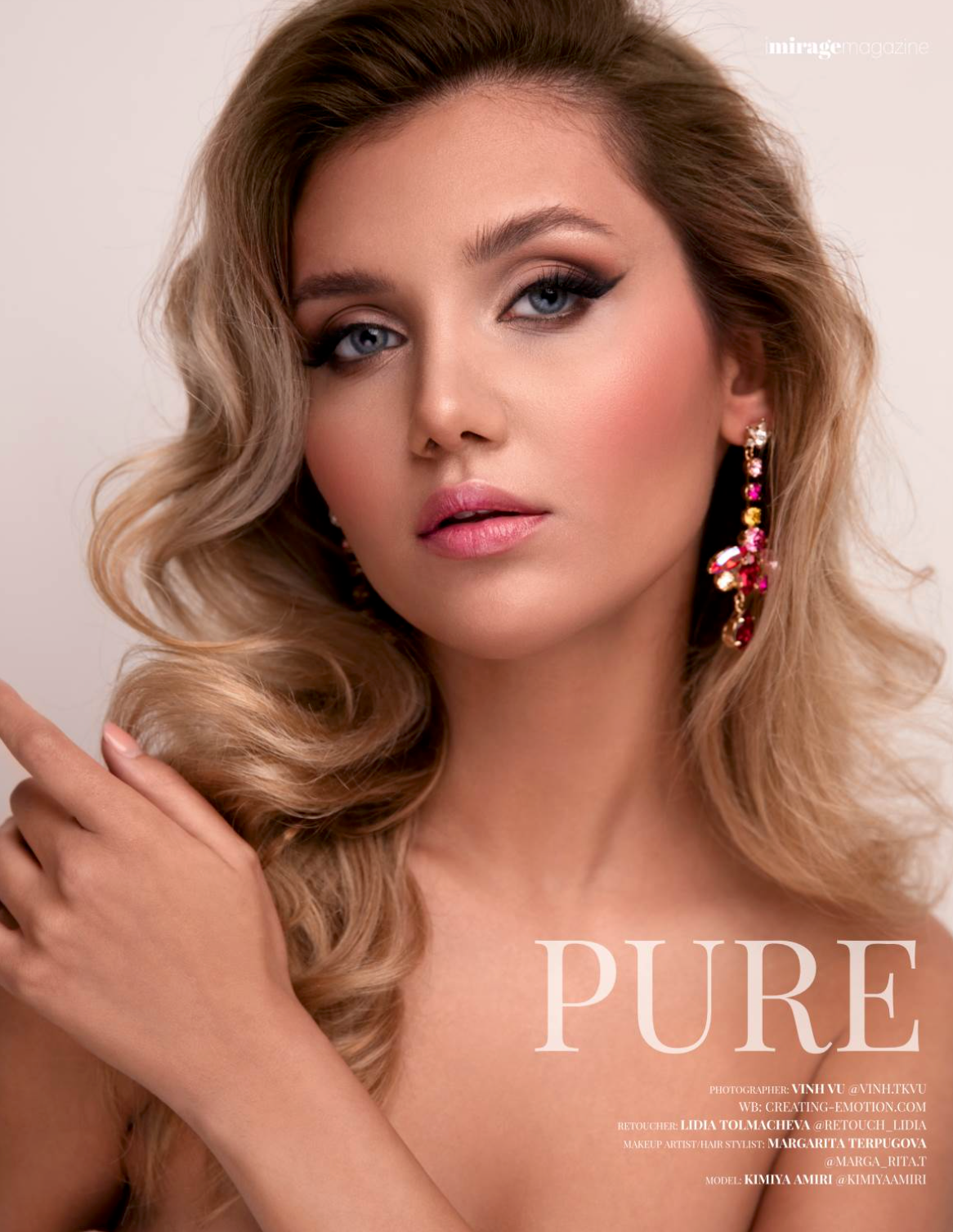 IMIRAGE Magazine. Commercial retoucher