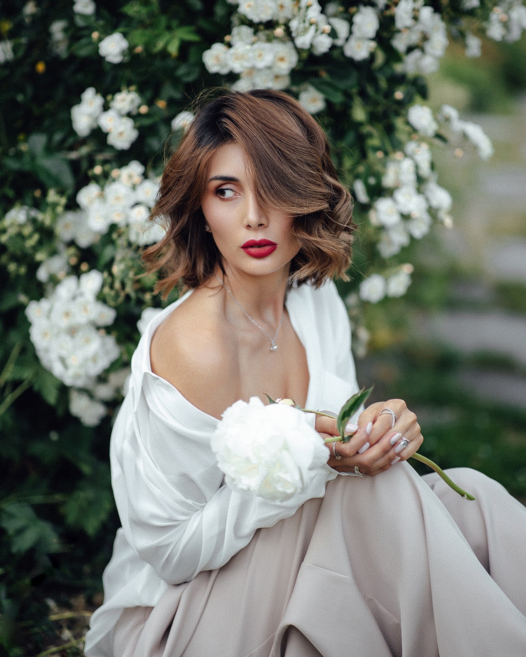 Rosengarten. Family photograph in Munich Anastasia Vorobtsova