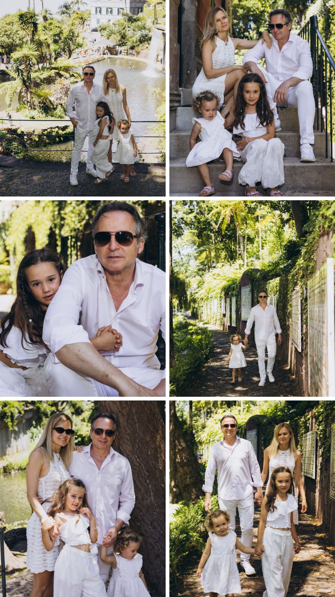 Family photoshoot In Monte Palace. Fotógrafa na Madeira para casais, pedidos de casamento, elopements e casamentos íntimos | Tatiana