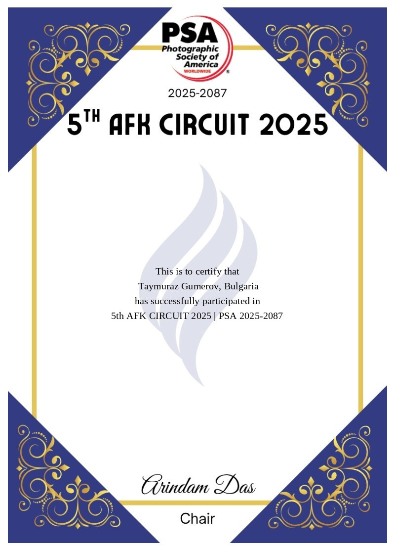 My Awards. Портретен и будоар фотограф в София | Таймураз Гумеров