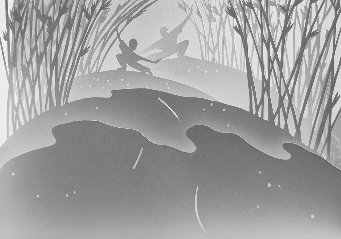 Illustrations for advertising Wushu Classes. Artist, photographer, graphic designer, dreamer