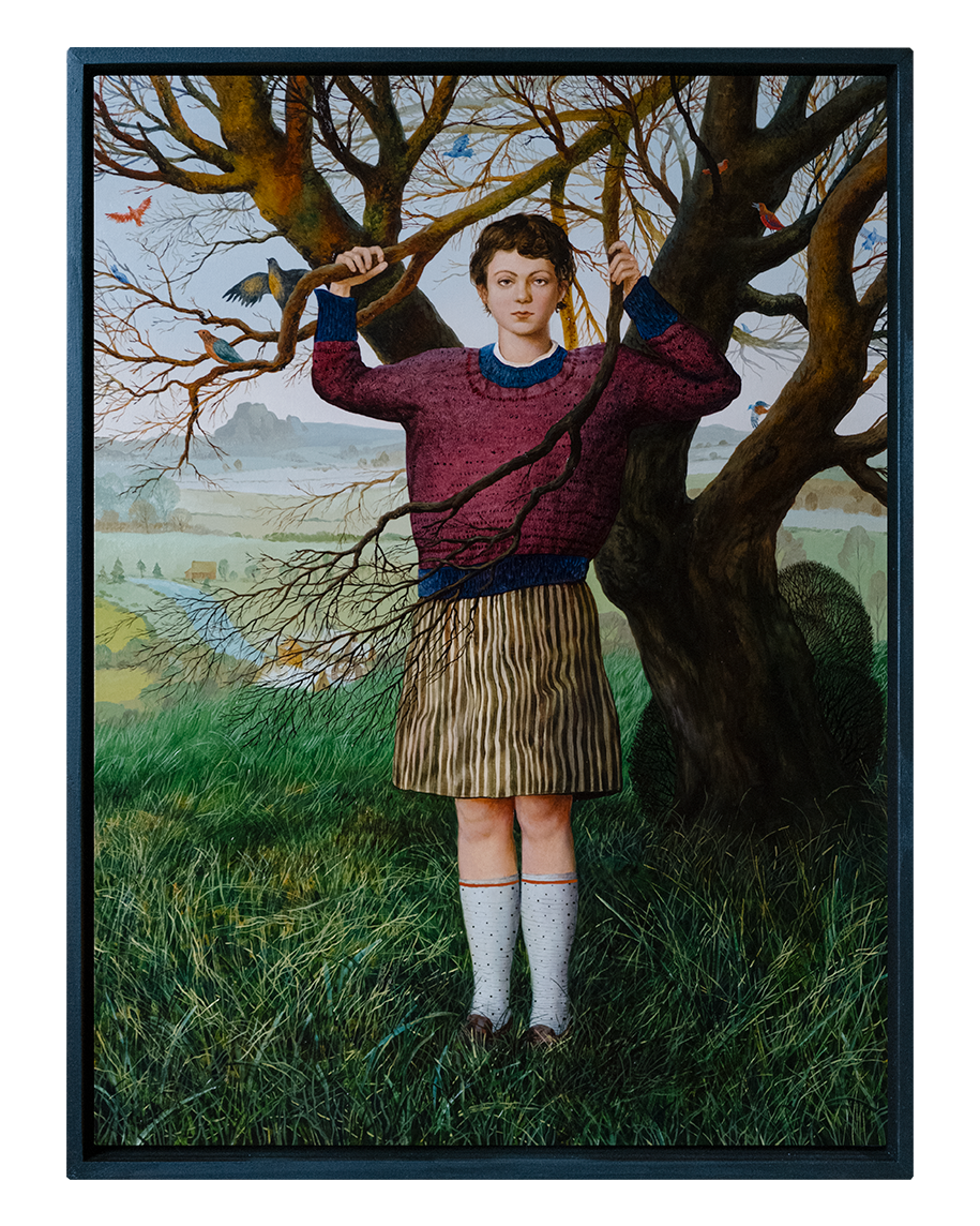 The Girl and the Birds. ELEN BEZHEN