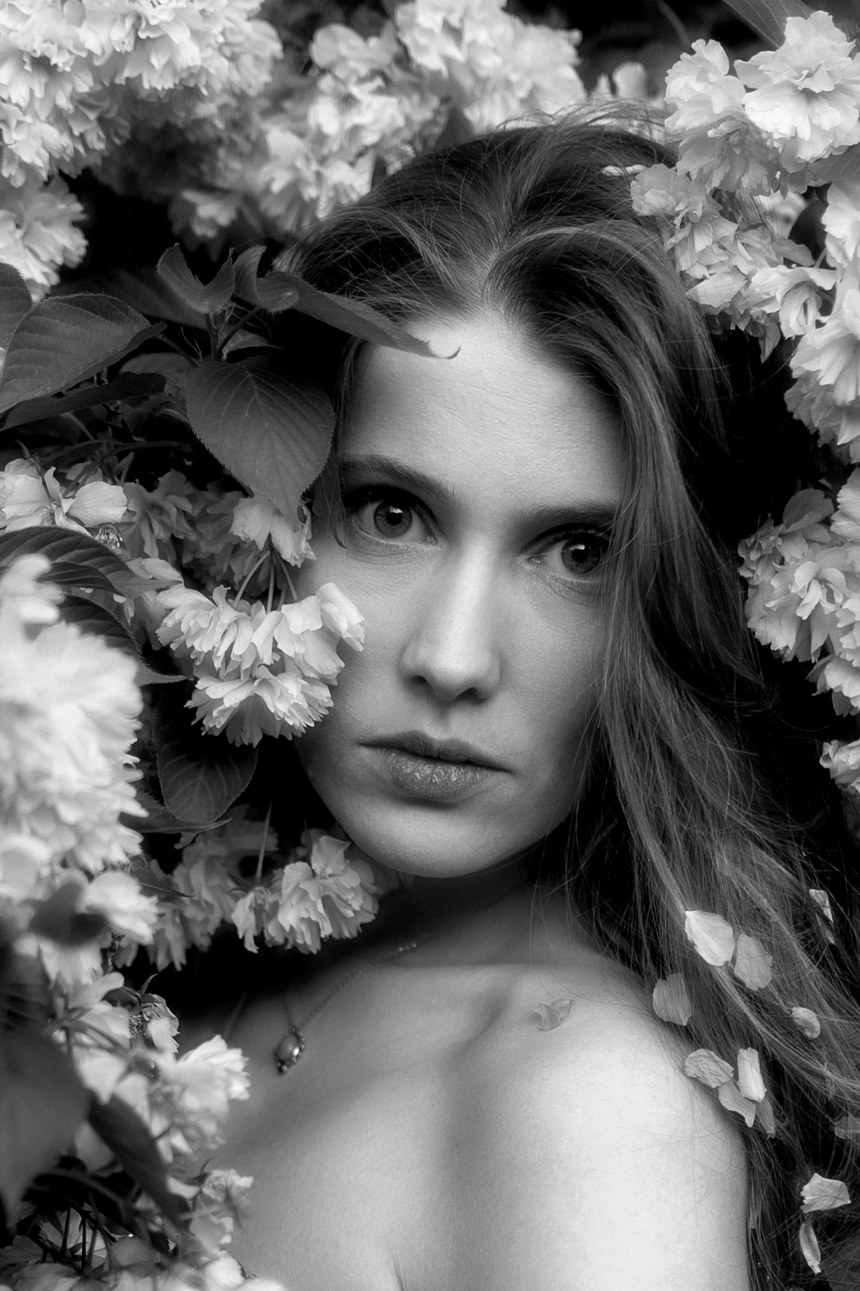 Анастасия. Съемка в цветении