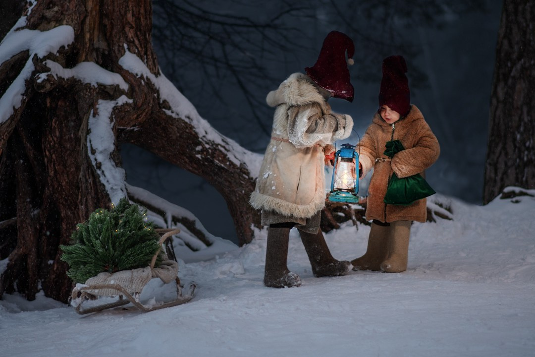 Рождественское чудо. Семейный и детский фотограф