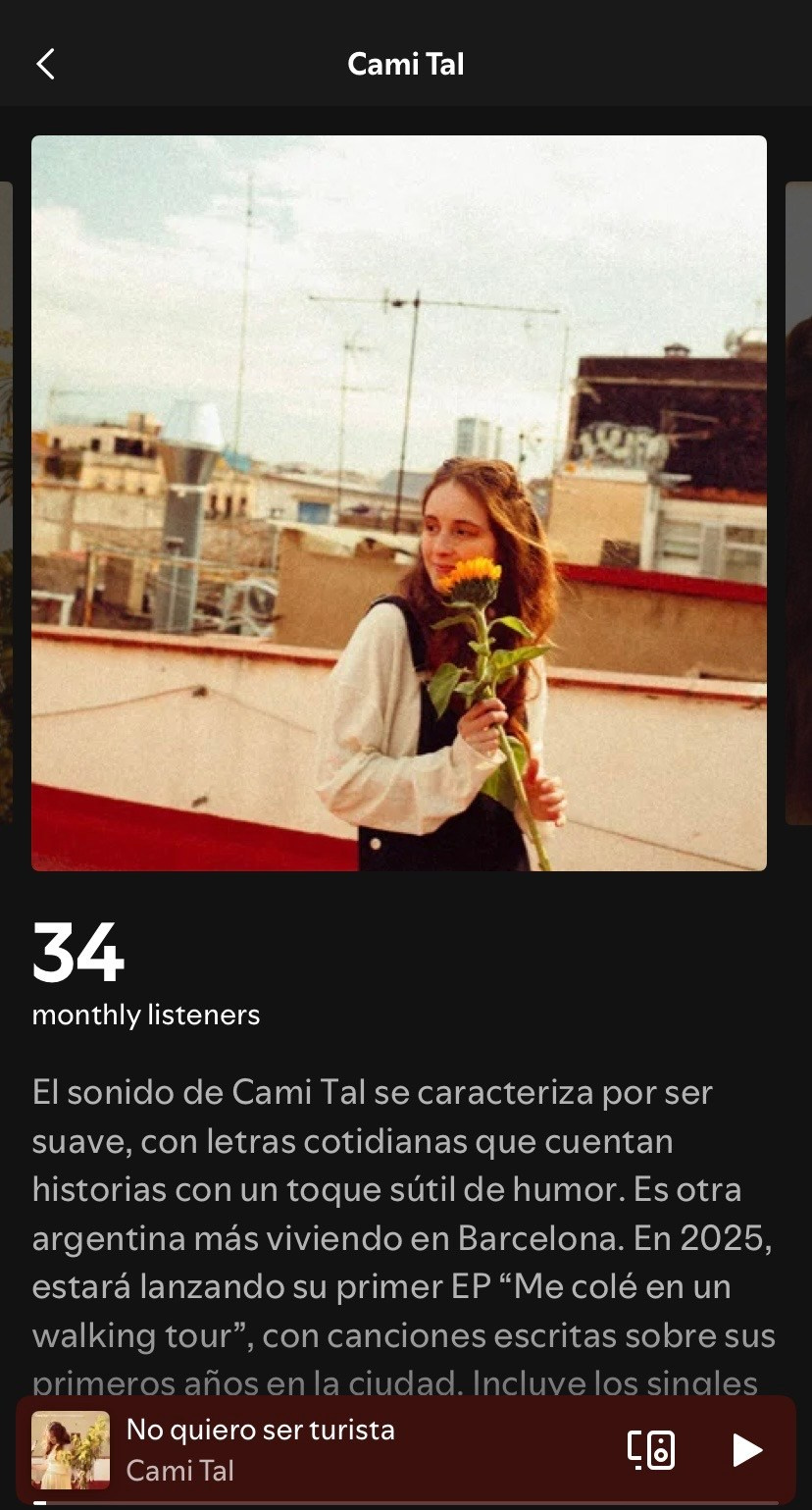 Visual services for musicians in Barcelona — portraits, reels, concerts, and album covers. Marina Kálcheva — Photographer & Visual Artist in Barcelona