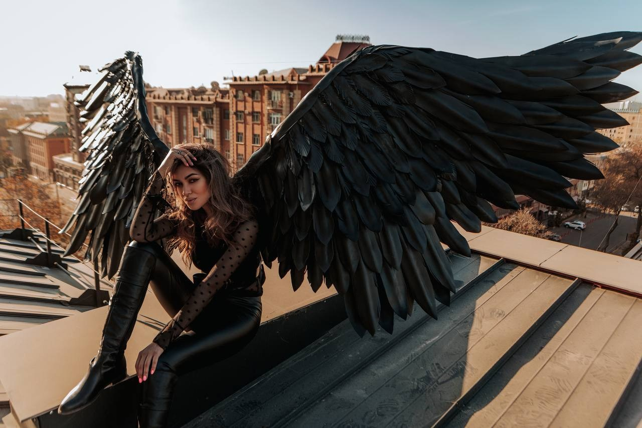 На крыше. Фотограф Вероника Яцына в Ташкенте