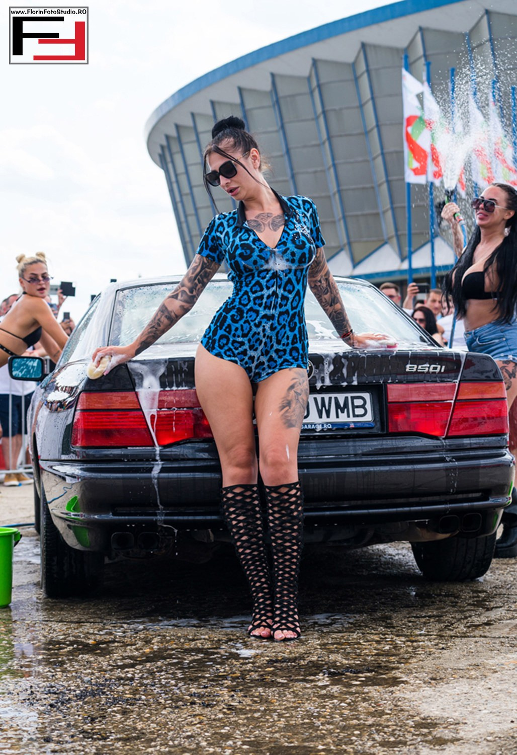 Car Wash @ Auto Total Business Show 2024. Studio foto Galati sexy — boudoir fotograf freelancer Florin Costache