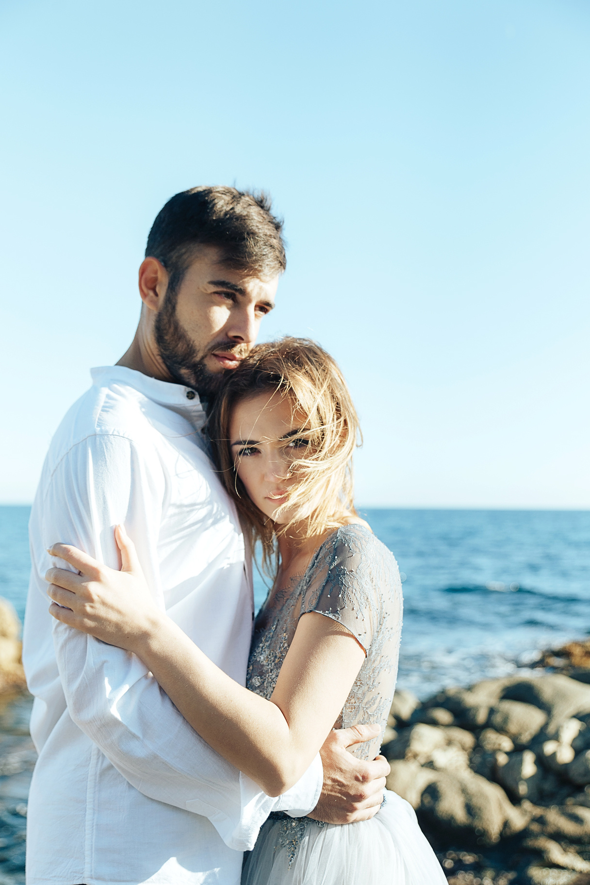 Свадебная фотосессия на побережье Коста Брава, Плая-де-Аро, Ллорет де. Фотограф в Барселоне, в Испании, по всей Европе - Андрей Пасечник. Тел