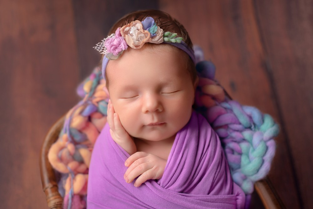 Sesja noworodkowa dla dziewczynki w Trójmieście - Natalia Lucko