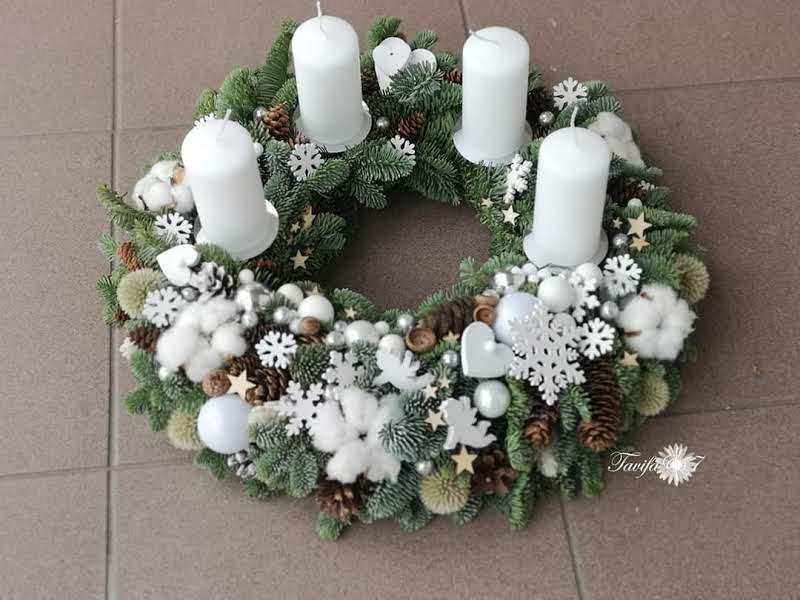 Adventes vainadziņi. Event design, decoration, floristry, gift, Irina Novika, Riga, Latvia