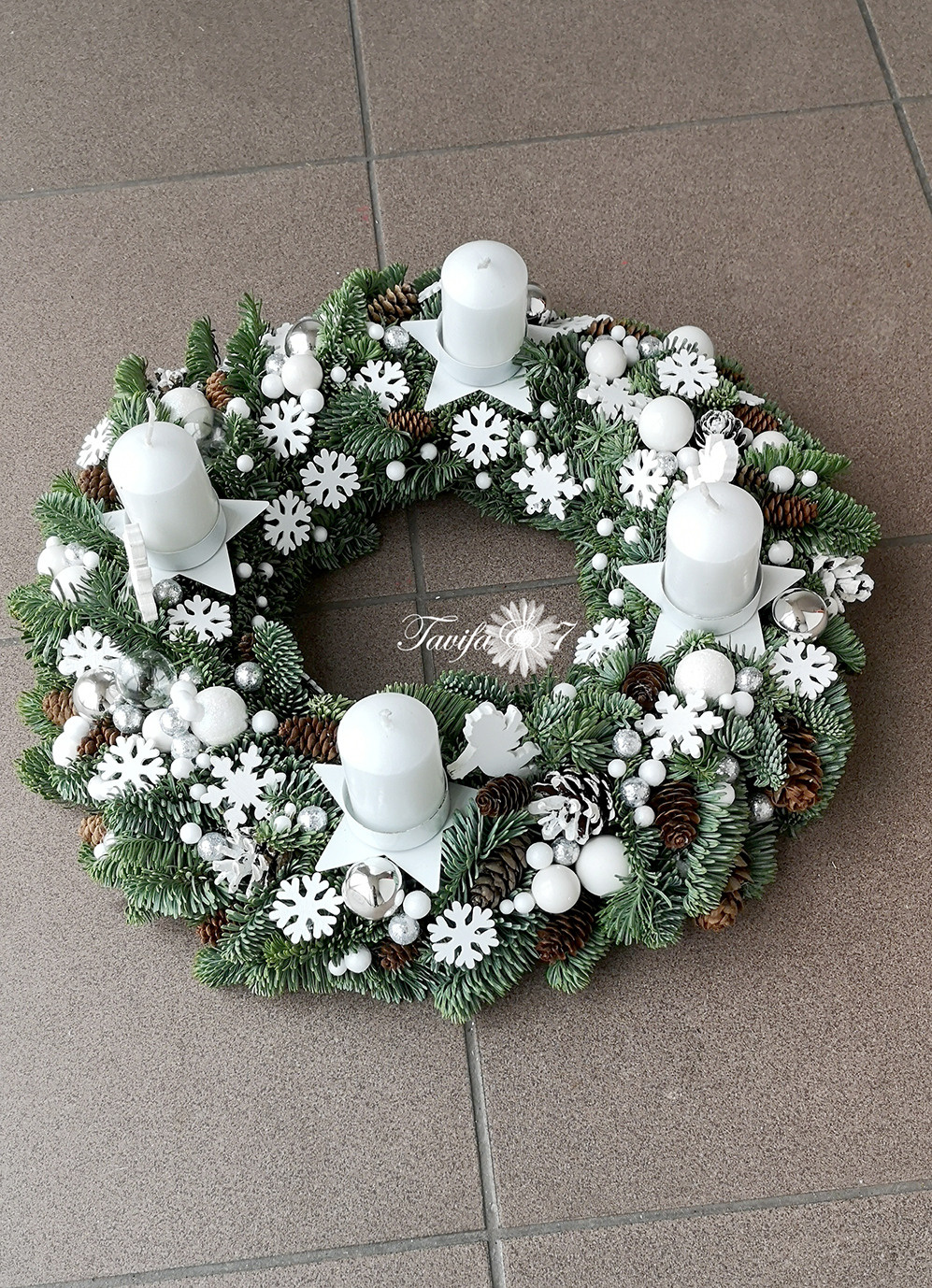 Adventes vainadziņi. Event design, decoration, floristry, gift, Irina Novika, Riga, Latvia