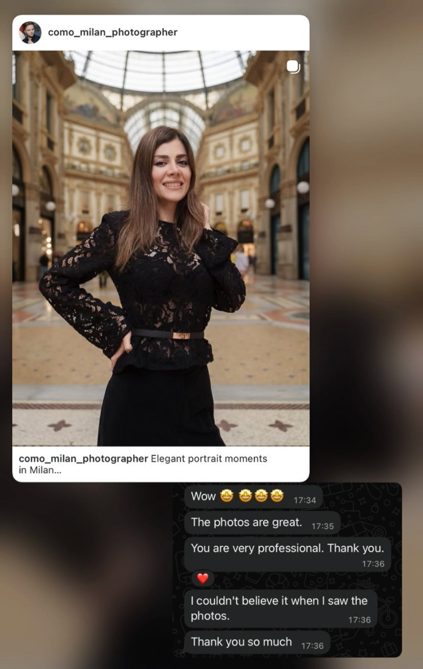 Personal Photoshoots in Milan & Lake Como | Editorial Travel Photography. Dmitrii Shmatov — Fashion, Commercial & Portrait Photographer in Milan