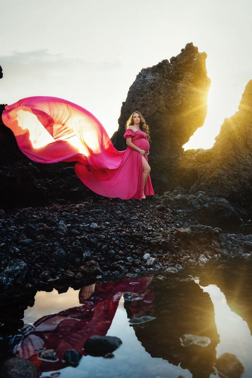 Vestido rosa #14 40€. Tania Bonnet | Fotógrafa en Tenerife | Flying Dress & Family Photographer