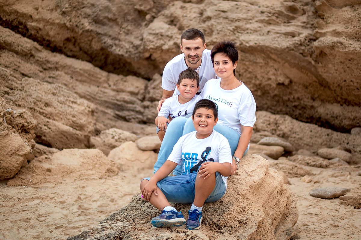 משפחה. נטליה רוזמן צלמת הריון ניובורן ילדים ובוק בת מצווה