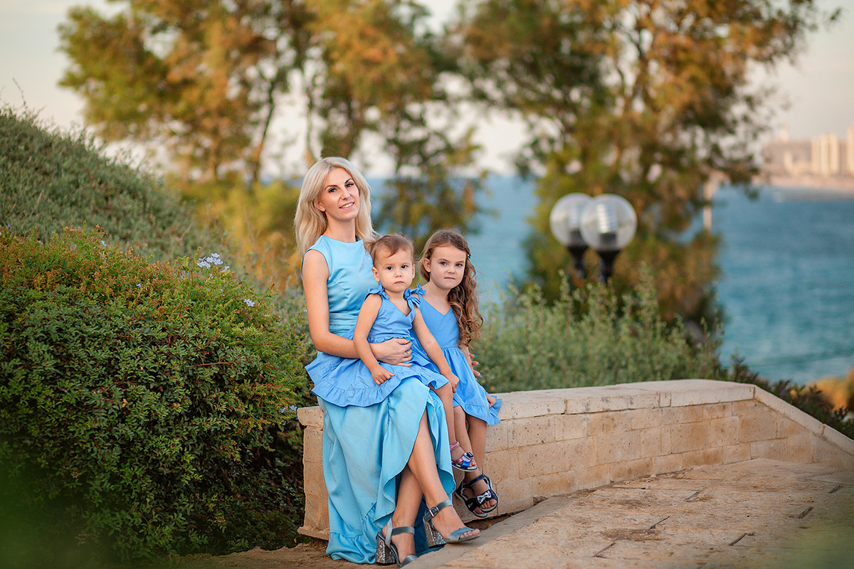 יוליה פולינה וריה. נטליה רוזמן צלמת הריון ניובורן ילדים ובוק בת מצווה