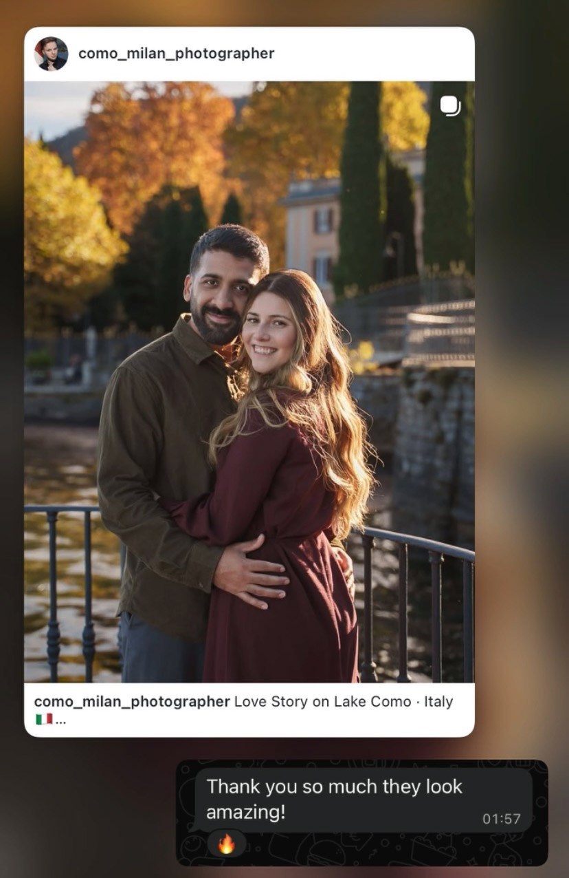 Personal Photoshoots in Milan & Lake Como | Editorial Travel Photography. Dmitrii Shmatov — Fashion, Commercial & Portrait Photographer in Milan