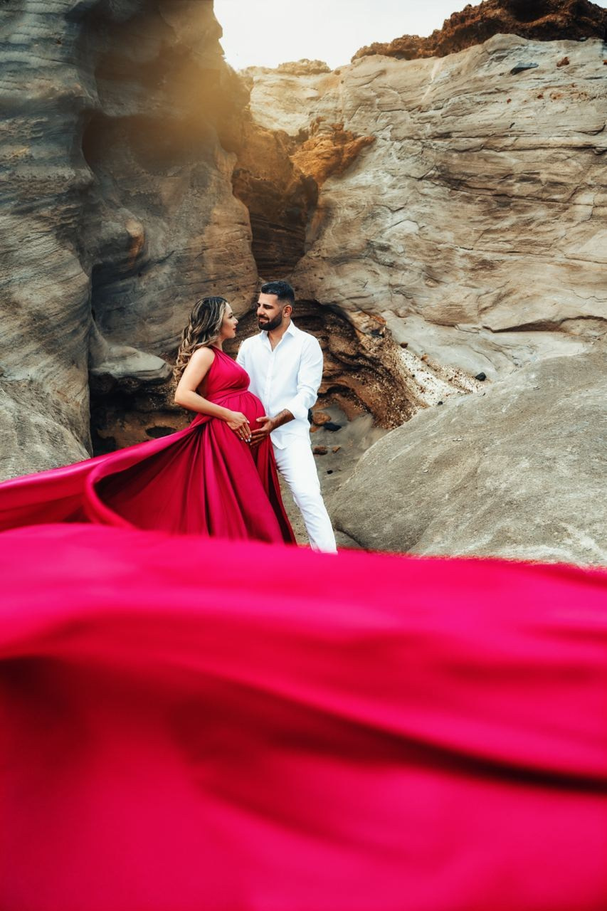Sesión de embarazo en Tenerife – Fotos maternidad en la naturaleza. Tania Bonnet | Fotógrafa en Tenerife | Flying Dress & Family Photographer