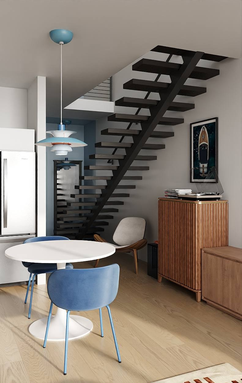 Open Concept Apartment. Andrei Subochev