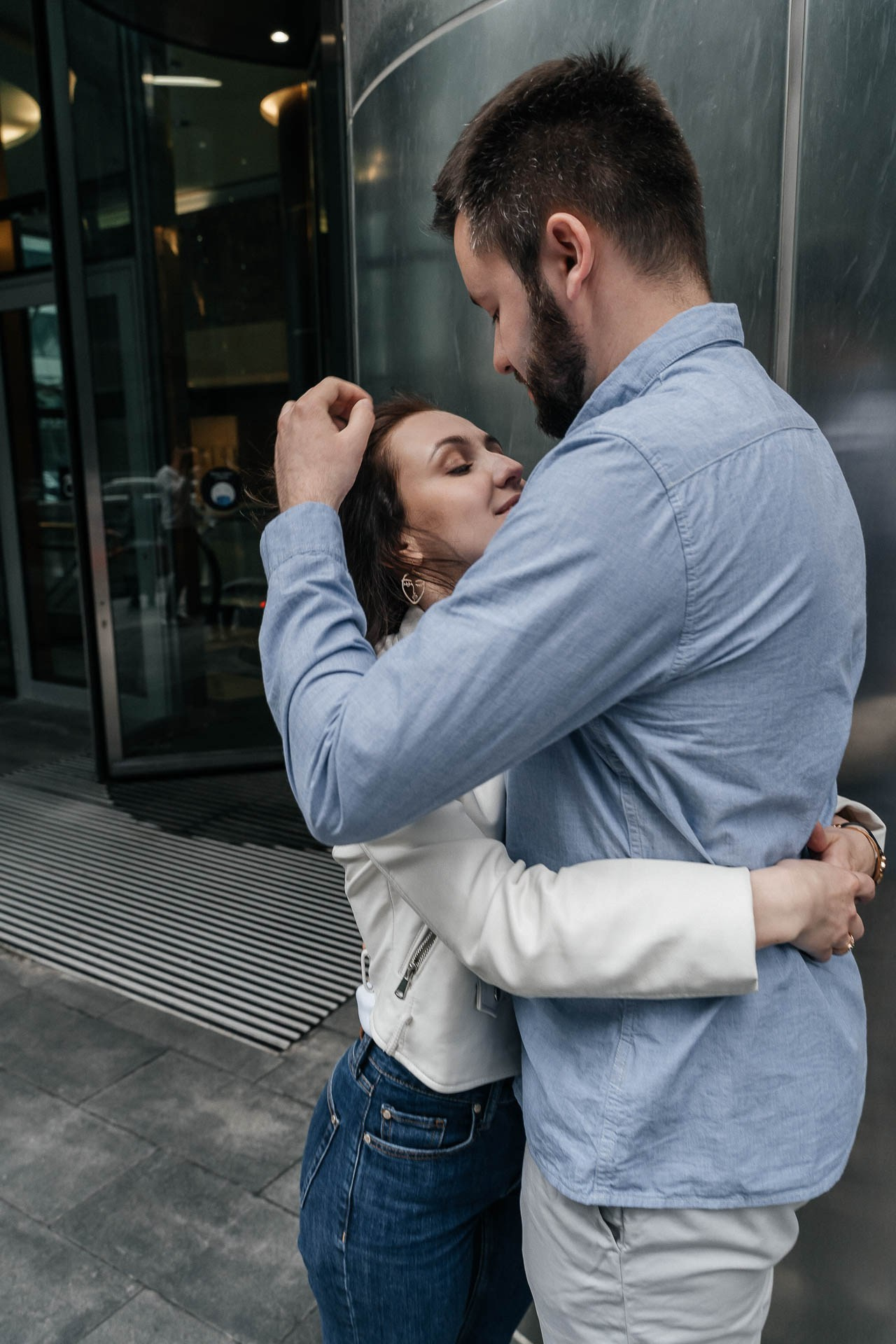 Toronto engagement photographer capturing Ksenia and Artem’s love story.