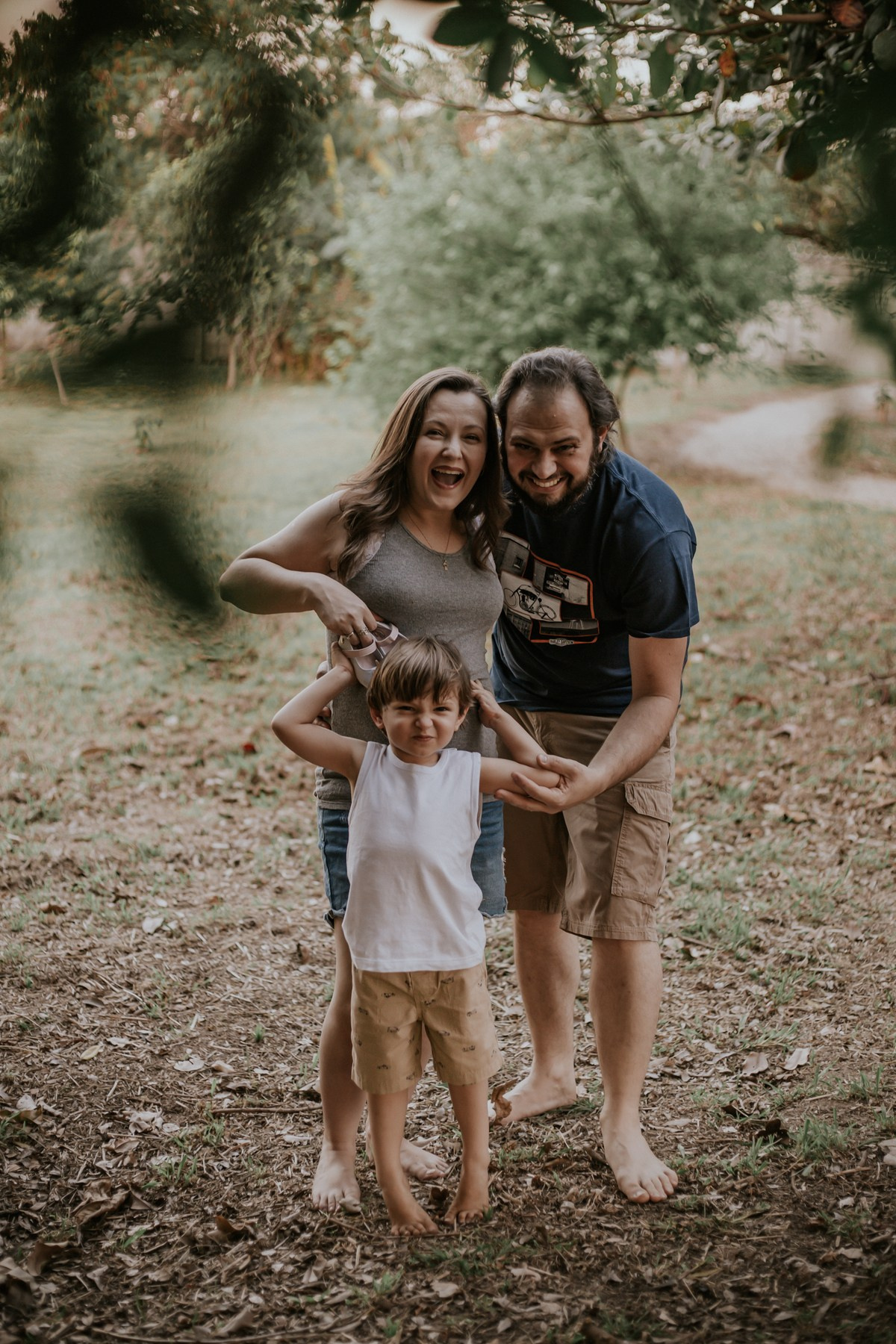 Luana, Victor e Theo a espera de Luísa. Fotógrafa de Eventos em São Paulo e Sorocaba Kika Damasceno