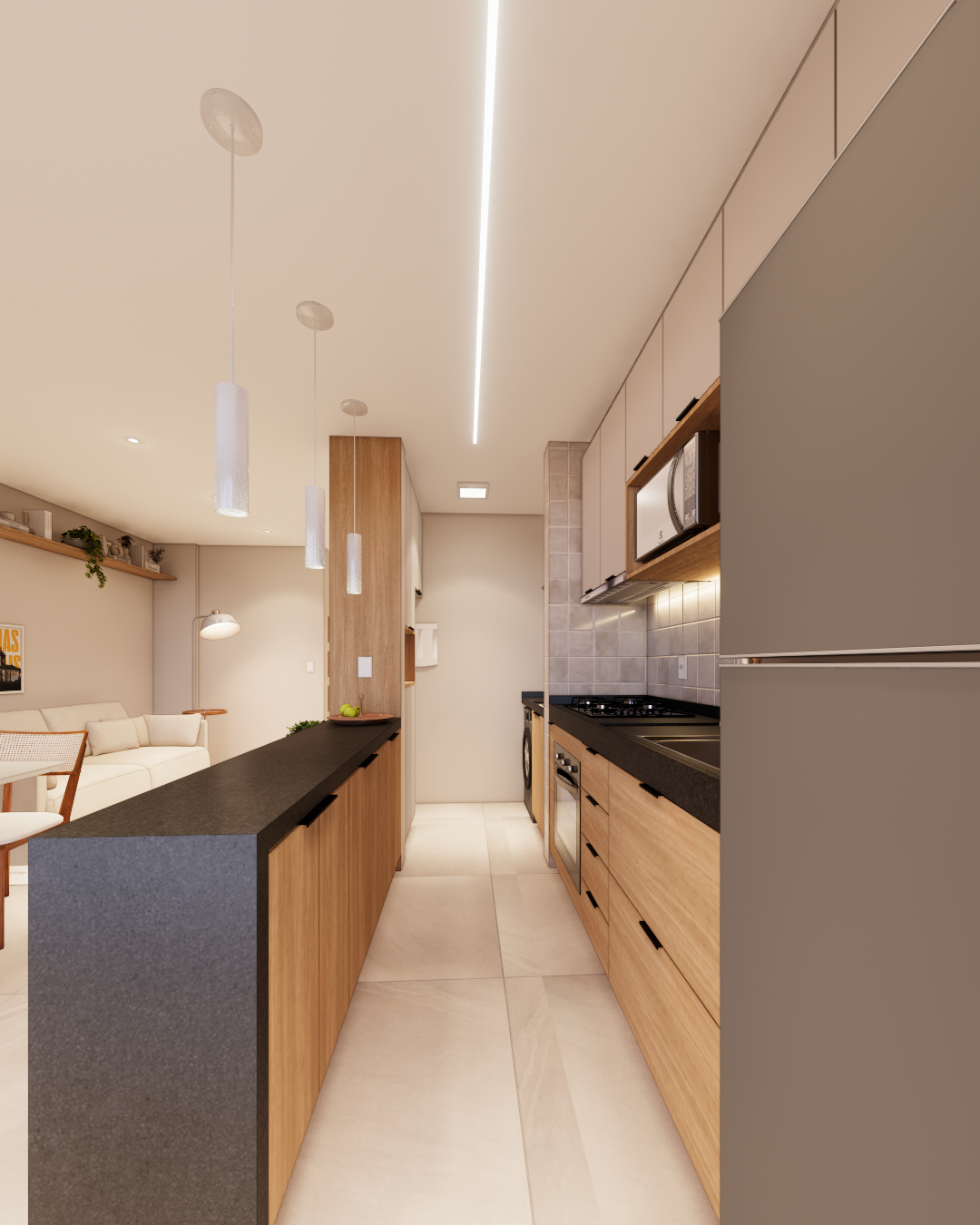 Apartamento Minas | Interiores Residencial. Caio Almeida