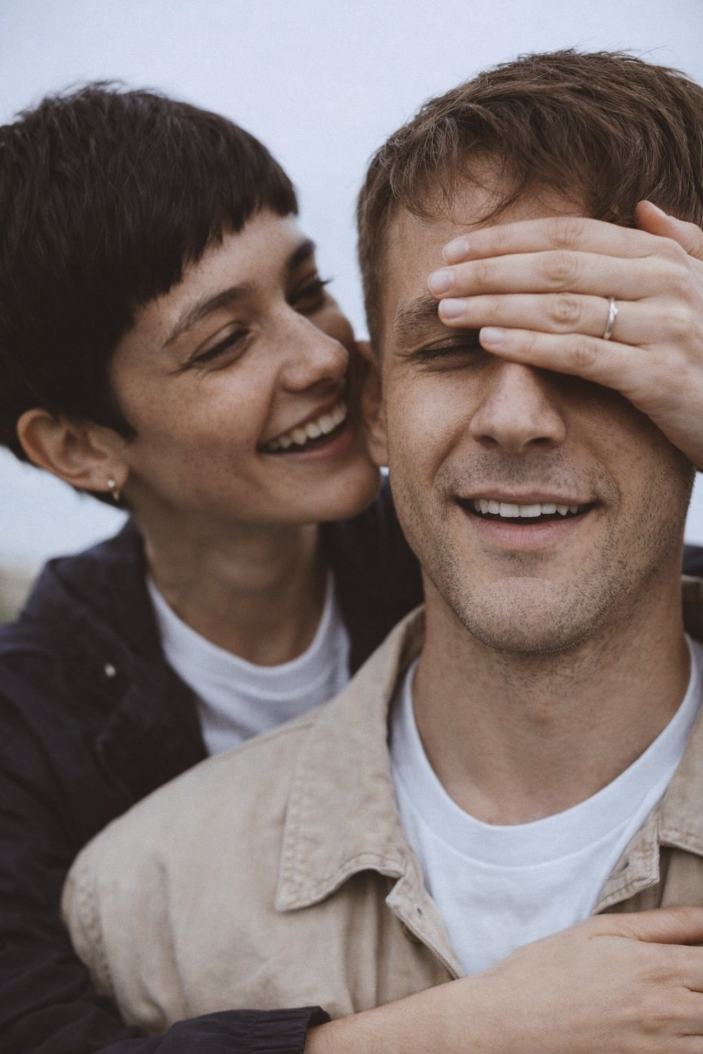 Love story photoshoot in Plovdiv – romantic couple portrait