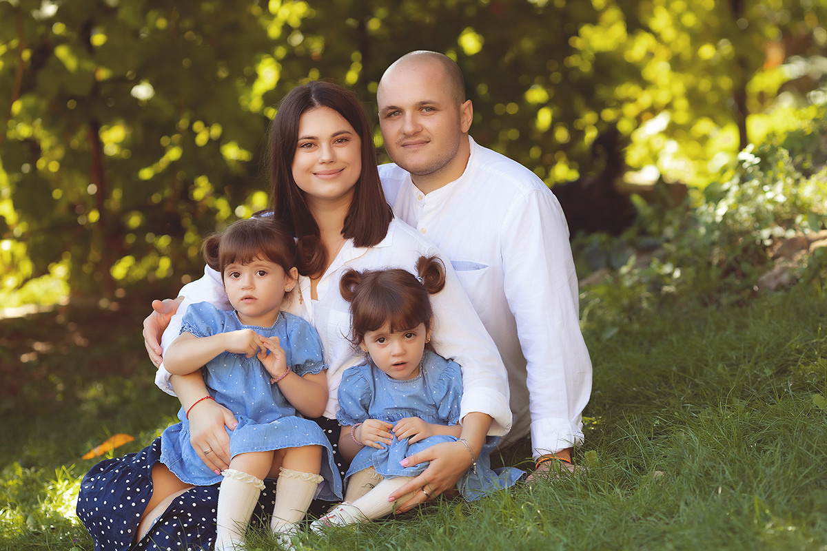 Familii. Fotograf de familie la Ungheni și Reggio-Emilia, Alessia Slivca