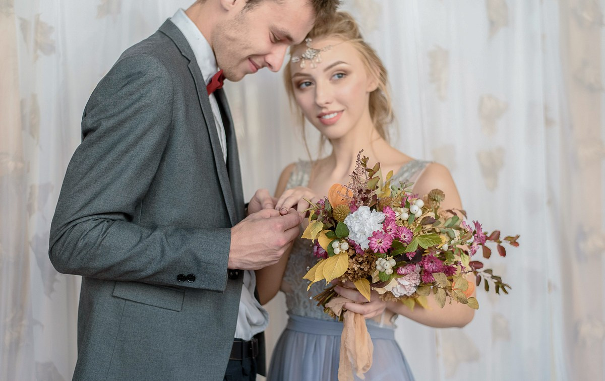 Свадебная фотосессия в студии. Семейный фотограф и фотограф новорожденных в Вильнюсе Ирина Беленкевич