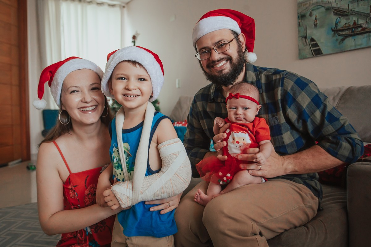 Ensaio de Natal - Família Silva Marcuz. Fotógrafa de Eventos em São Paulo e Sorocaba Kika Damasceno