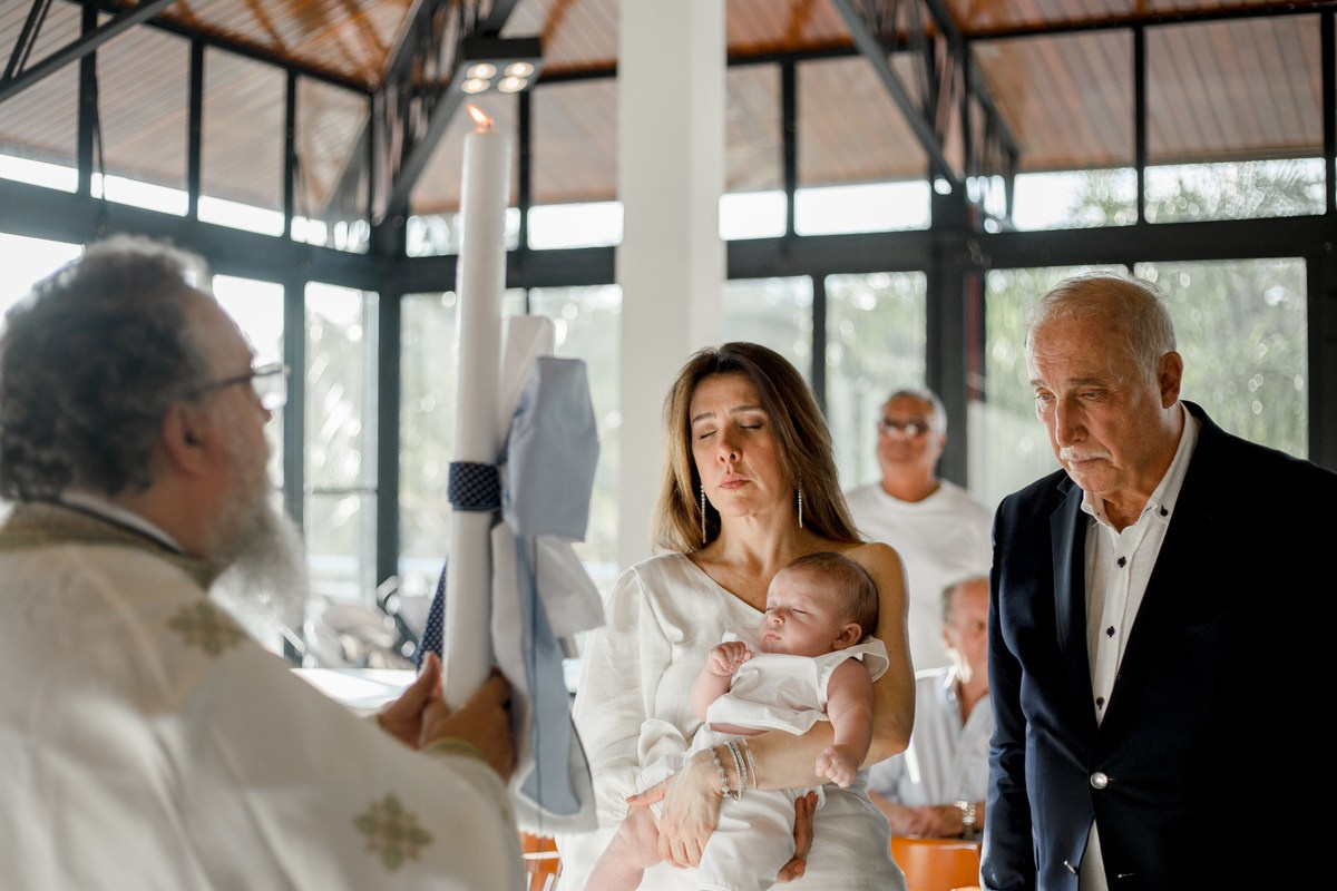Batismo do Demetrios. Fotógrafa de Eventos em São Paulo e Sorocaba Kika Damasceno