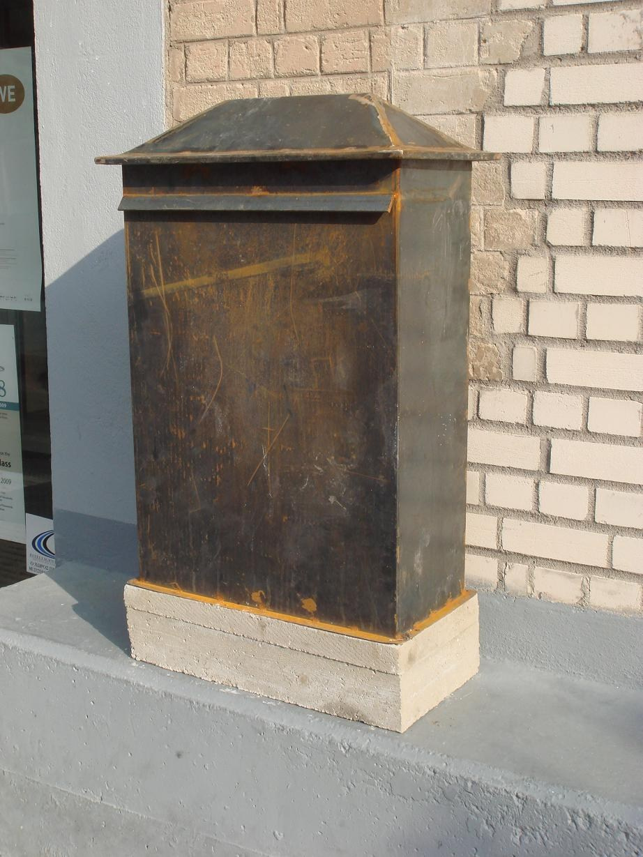 “To all who ever lived here”, city sculpture, 2009. Haim Sokol’s artists website