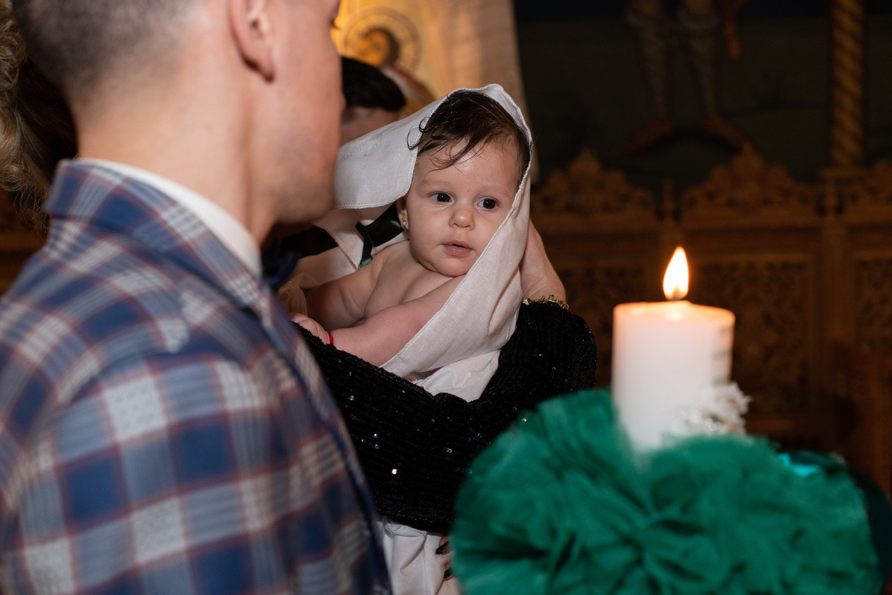 Fotografii botez Rebeca Georgiana. Fotograf Alin Stefan