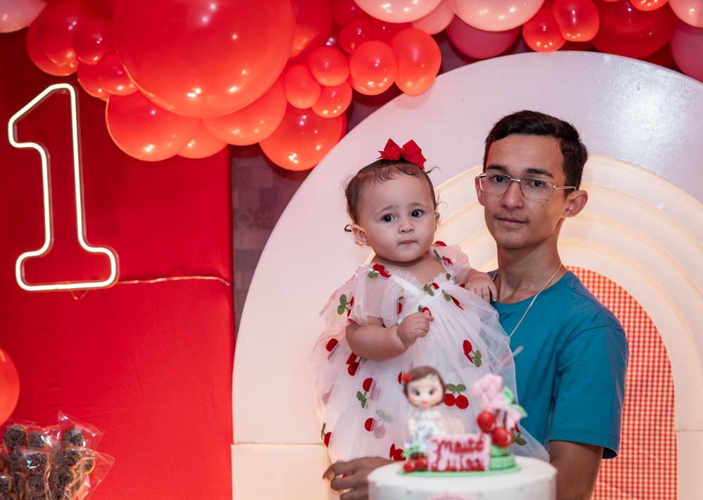 Aniversário de Maitê. Carlos Silva