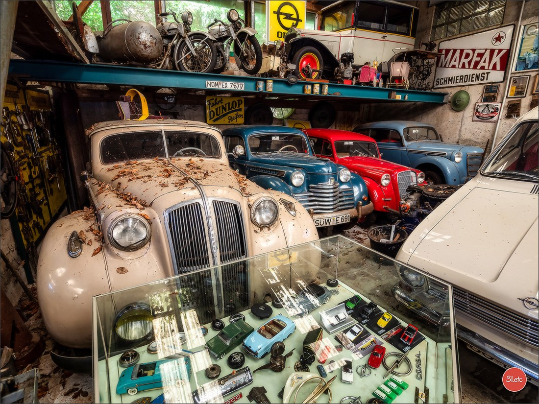 Удивительное место - частный музей старинного хлама - Fahrzeugmuseum. Photographe à Strasbourg | Portraits, Studio, Enfants, Événements